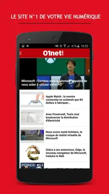 01net android App screenshot 3